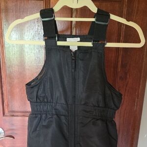 Falls Creek Kids Black Snow Overalls